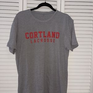 Cortland Lacrosse tee t-shirt